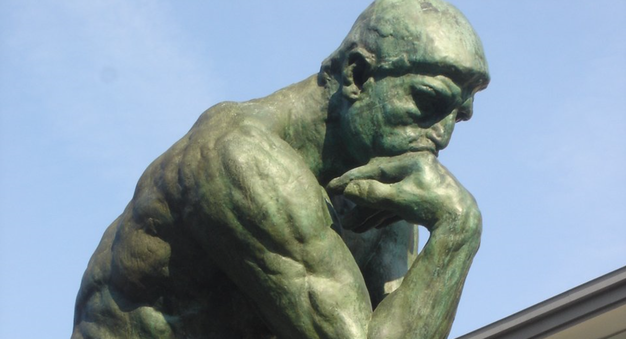 https://creativecommons.org/licenses/by-sa/3.0/deed.en
Description
The Thinking Man sculpture at Musée Rodin in Paris
Date 2 April 2005
Source Own work
Author Satyakamk
https://commons.wikimedia.org/wiki/User:Satyakamk
Cropped to landscape