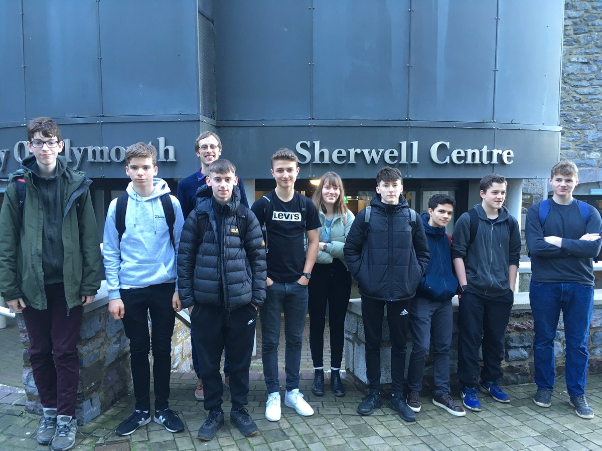 Geology students on trip to Plymouth University Geology Conference