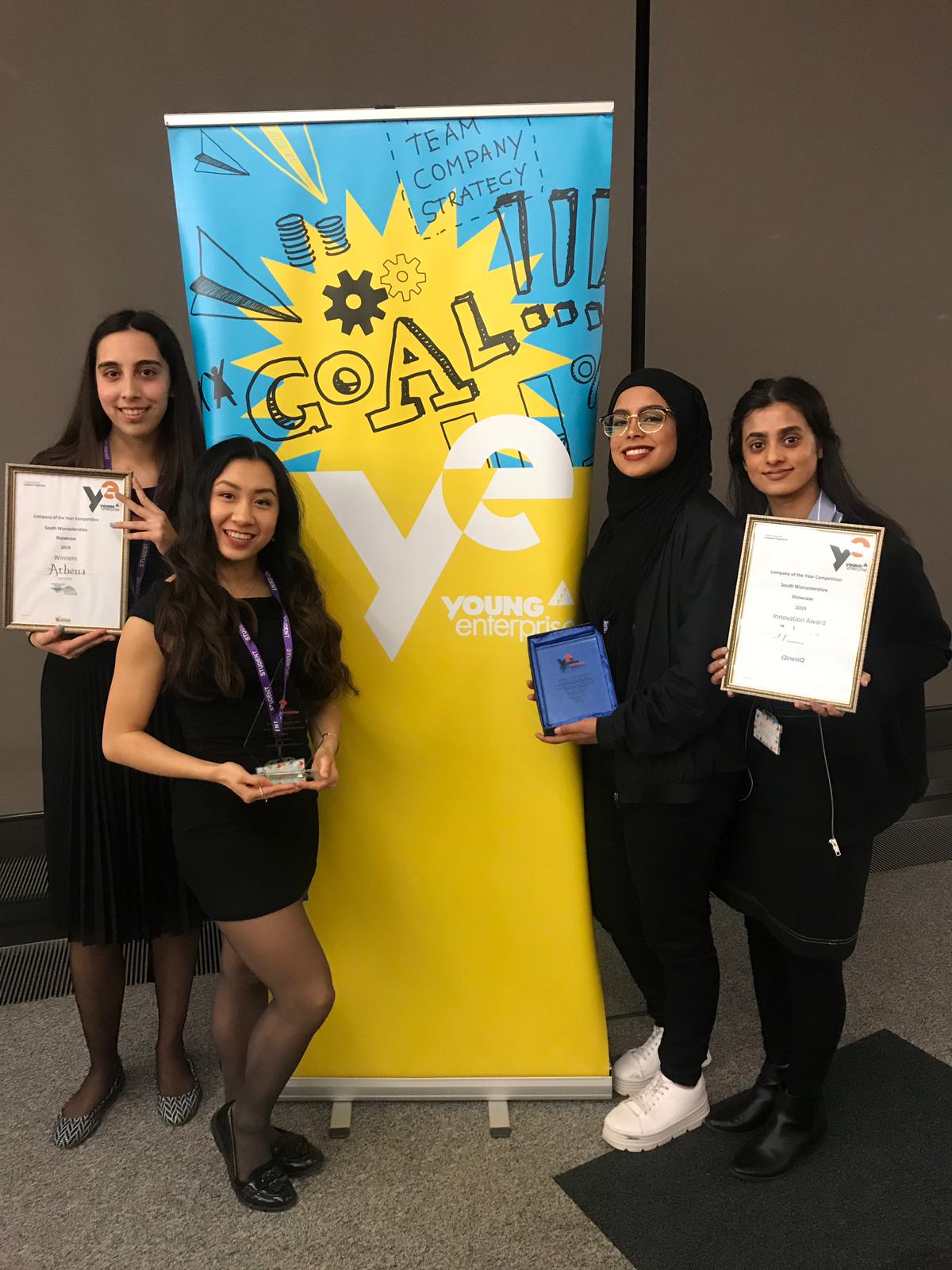 Young Enterprise win innovation prize at Young Enterprise competition