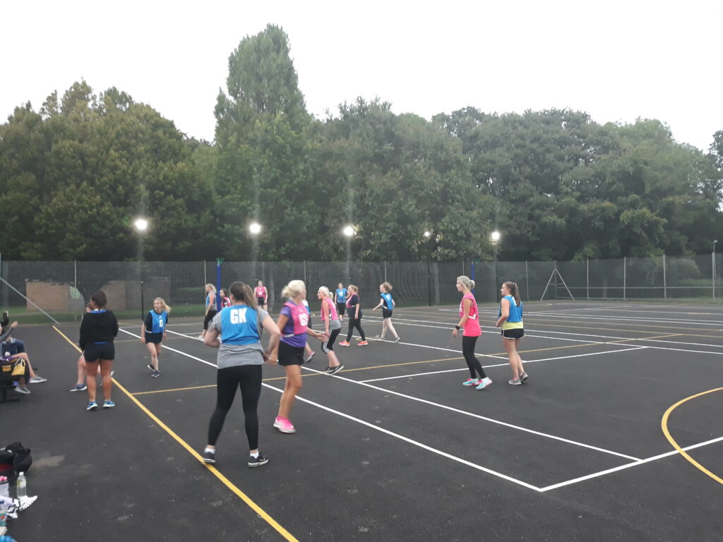 Use of new netball court