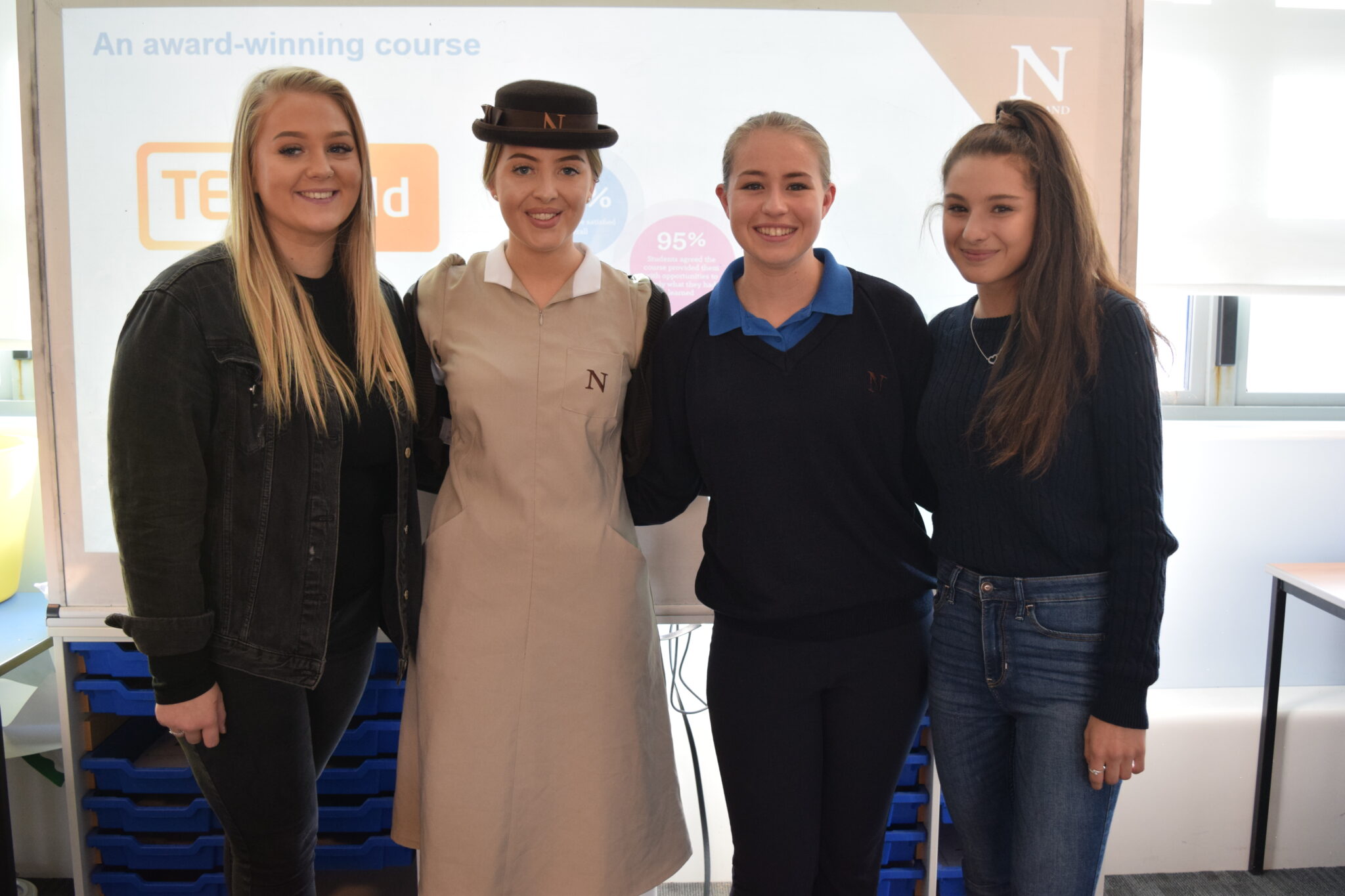 Norland Nannies visit college