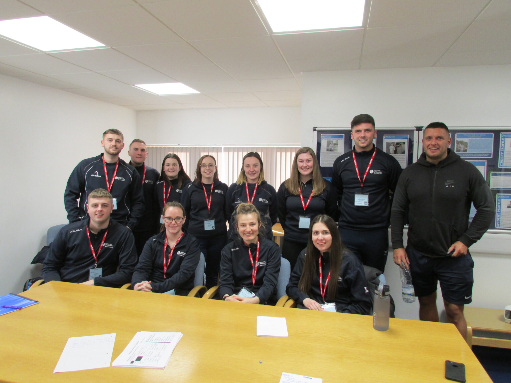 PGCE students from University of Worcester visit College