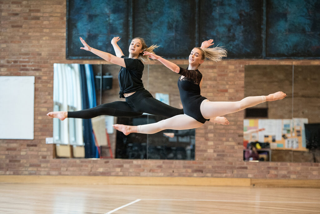 Dance A level students