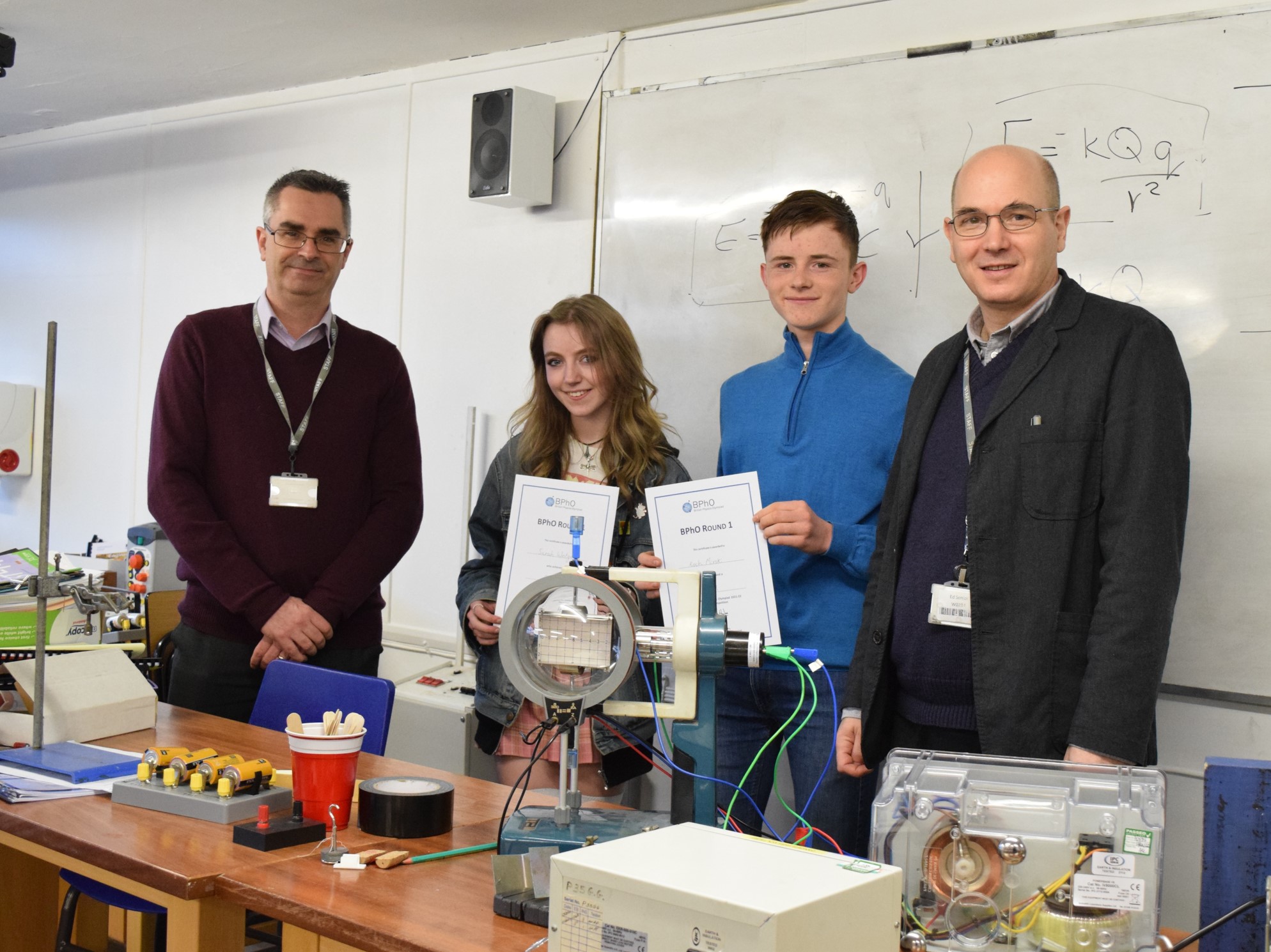 British physics olympiad success worcester sixth form college