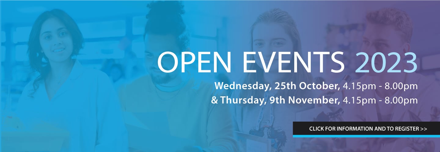 Open Event Autumn 2023