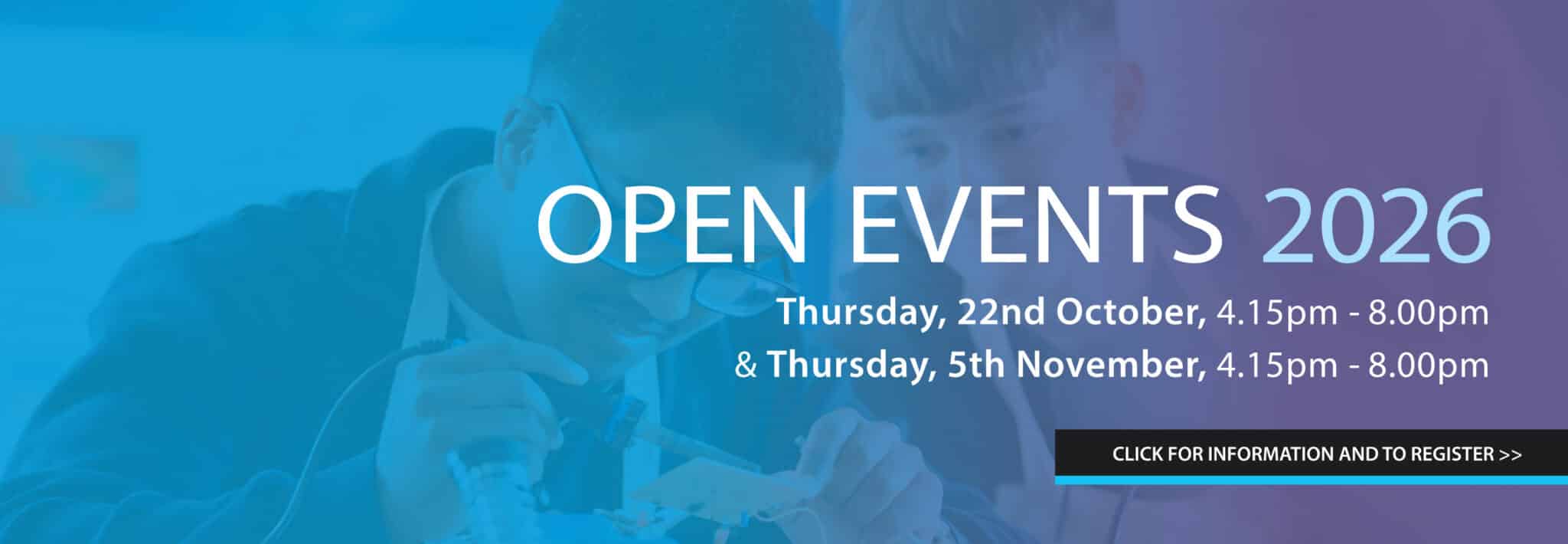 Open Events 2026