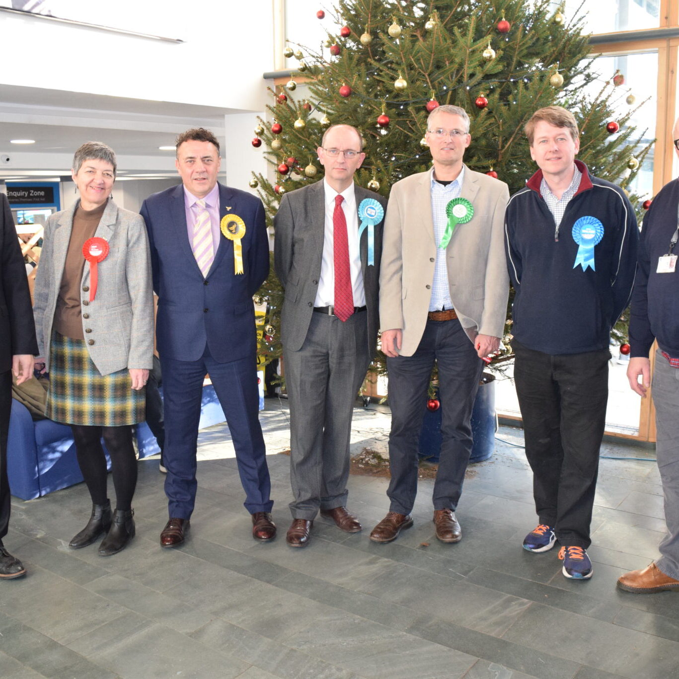 election local candidates with College staff
