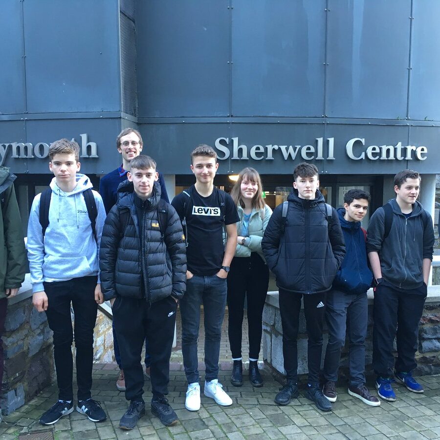 Geology students on trip to Plymouth University Geology Conference