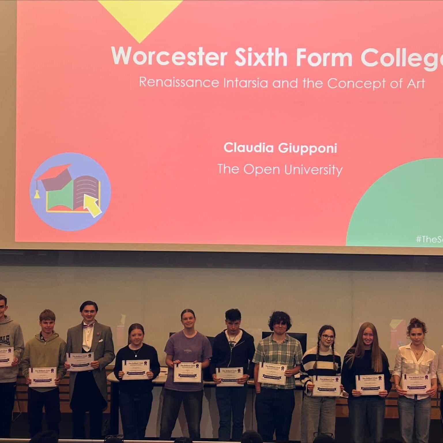 Brilliant Club graduation