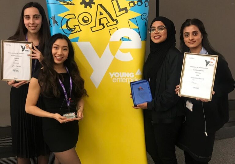 Young Enterprise win innovation prize at Young Enterprise competition