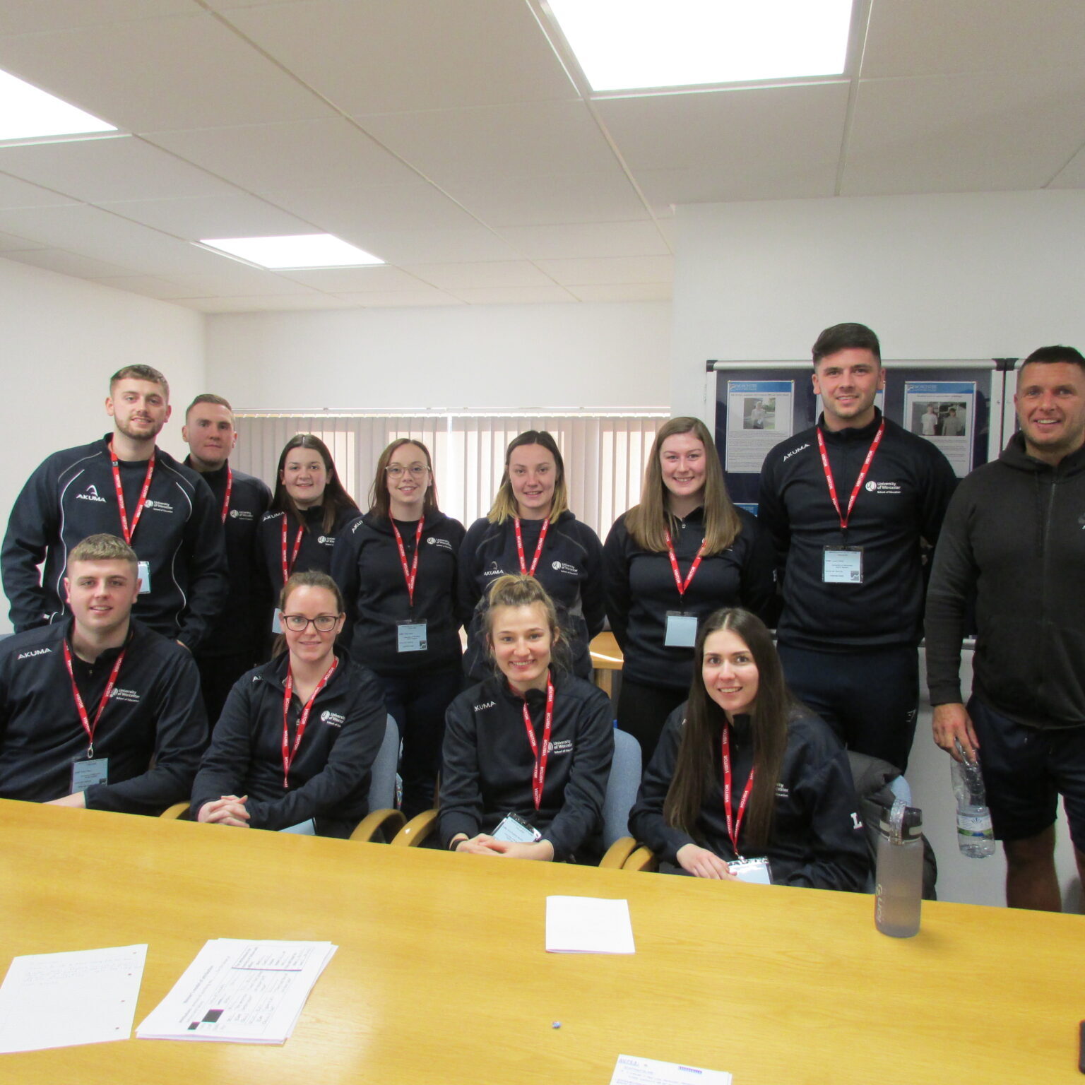 PGCE students from University of Worcester visit College